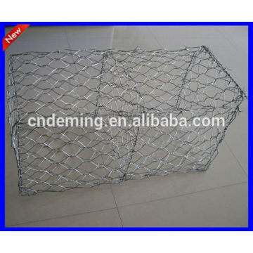 high hexagonal wire gabions/galvanized gabion basket, Gabion box